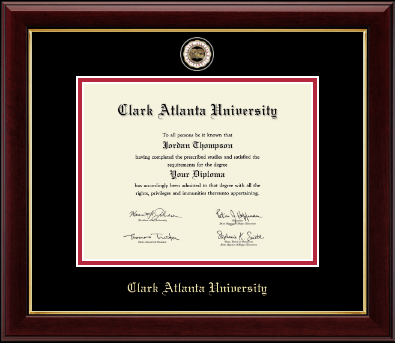 Clark Atlanta University diploma frame - Masterpiece Medallion Diploma Frame in Gallery