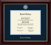 Lasell College Masterpiece Medallion Diploma Frame in Gallery