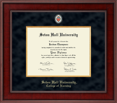 Seton Hall University diploma frame - Presidential Masterpiece Diploma Frame in Jefferson