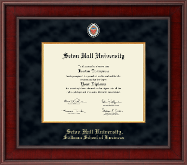 Seton Hall University diploma frame - Presidential Masterpiece Diploma Frame in Jefferson
