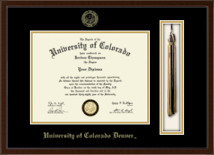 Tassel & Cord Diploma Frame