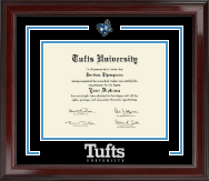 Tufts University diploma frame - Spirit Medallion Diploma Frame in Encore