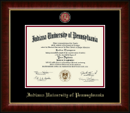 Indiana University of Pennsylvania Masterpiece Medallion Diploma Frame in Murano