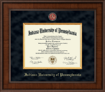 Indiana University of Pennsylvania Presidential Masterpiece Diploma Frame in Madison