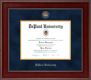 DePaul University diploma frame - Presidential Masterpiece Diploma Frame in Jefferson