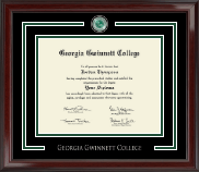 Georgia Gwinnett College Showcase Edition Diploma Frame in Encore
