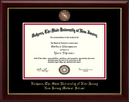 Rutgers University diploma frame - Masterpiece Medallion Diploma Frame in Gallery