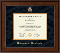 University of Montevallo Presidential Masterpiece Diploma Frame in Madison