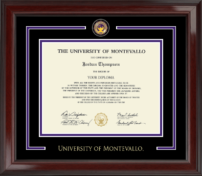 University of Montevallo diploma frame - Showcase Edition Diploma Frame in Encore