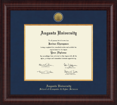 Augusta University diploma frame - Presidential Gold Engraved Diploma Frame in Premier