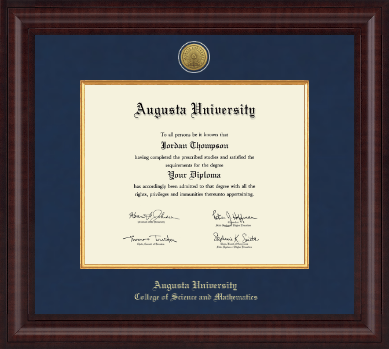 Augusta University diploma frame - Presidential Gold Engraved Diploma Frame in Premier