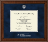 Case Western Reserve University Presidential Masterpiece Diploma Frame in Madison