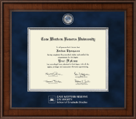 Case Western Reserve University Presidential Masterpiece Diploma Frame in Madison