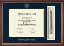 Midway University diploma frame - Tassel Edition Diploma Frame in Newport