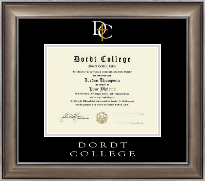 Dordt College diploma frame - Dimensions Diploma Frame in Easton