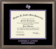Stephen F. Austin State University Dimensions Diploma Frame in Easton
