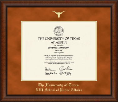 The University of Texas at Austin diploma frame - Gold Embossed Diploma Frame in Austin