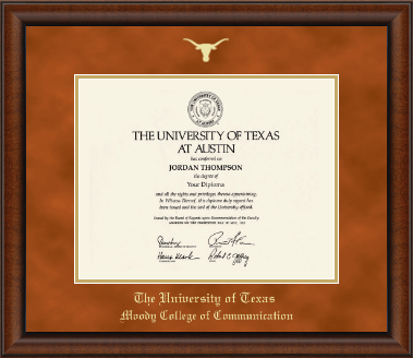 The University of Texas at Austin diploma frame - Gold Embossed Diploma Frame in Austin