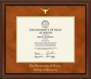 The University of Texas at Austin diploma frame - Gold Embossed Diploma Frame in Austin