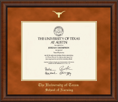 The University of Texas at Austin diploma frame - Gold Embossed Diploma Frame in Austin