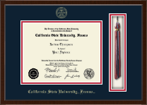 California State University Fresno diploma frame - Tassel Edition Diploma Frame in Delta