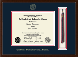 Tassel & Cord Diploma Frame