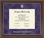 Niagara University Regal Edition Diploma Frame in Chateau