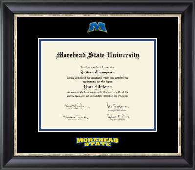 Morehead State University diploma frame - Dimensions Diploma Frame in Noir