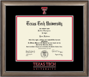 Texas Tech University diploma frame - Dimensions Diploma Frame in Easton