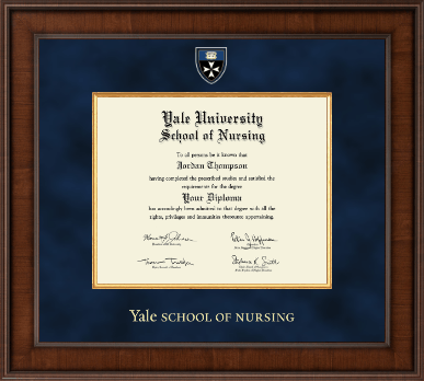 Yale University diploma frame - Presidential Masterpiece Diploma Frame in Madison