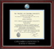 Columbia University diploma frame - Pewter Masterpiece Medallion Diploma Frame in Kensington Silver