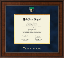 Yale University Presidential Masterpiece Diploma Frame in Madison