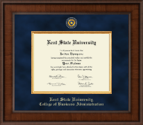 Kent State University Presidential Masterpiece Diploma Frame in Madison