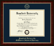 Samford University diploma frame - Gold Embossed Diploma Frame in Murano