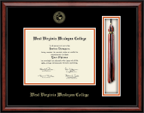 West Virginia Wesleyan College Tassel Edition Diploma Frame in Southport