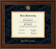 Elon University Presidential Masterpiece Diploma Frame in Madison