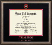 Texas Tech University Dimensions Diploma Frame in Easton