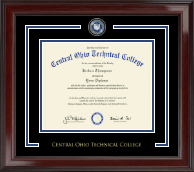 Central Ohio Technical College diploma frame - Showcase Edition Diploma Frame in Encore