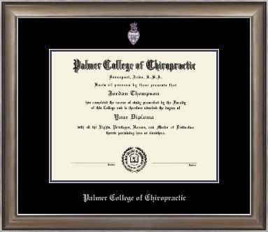 Palmer College of Chiropractic Iowa diploma frame - Dimensions Diploma Frame in Easton