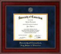University of Connecticut diploma frame - Presidential Masterpiece Diploma Frame in Jefferson