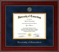 University of Connecticut Presidential Masterpiece Diploma Frame in Jefferson