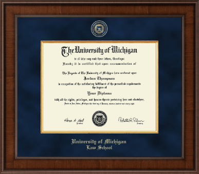 University of Michigan diploma frame - Presidential Masterpiece Diploma Frame in Madison
