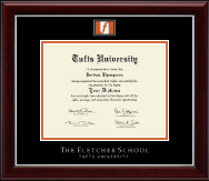 Tufts University diploma frame - Masterpiece Medallion Diploma Frame in Gallery Silver