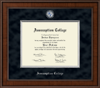 Assumption College Presidential Masterpiece Diploma Frame in Madison