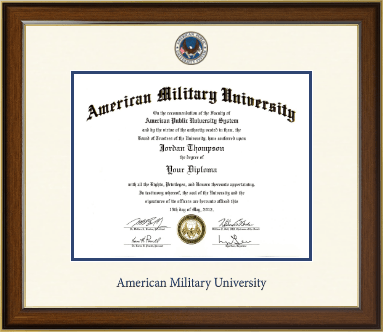 American Military University diploma frame - Dimensions Diploma Frame in Westwood