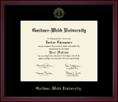 Gardner-Webb University Gold Embossed Achievement Edition Diploma Frame in Academy