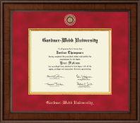 Gardner-Webb University Presidential Masterpiece Diploma Frame in Madison