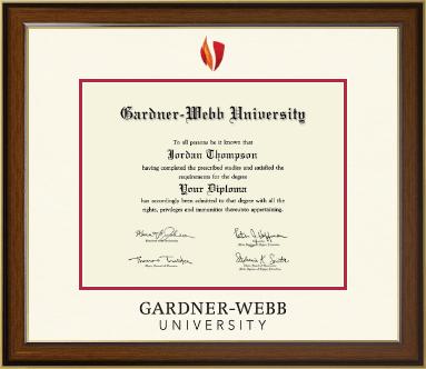 Gardner-Webb University diploma frame - Dimensions Diploma Frame in Westwood