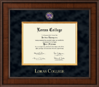 Loras College diploma frame - Presidential Masterpiece Diploma Frame in Madison