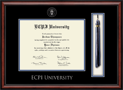 East Coast Polytechnic Institute University diploma frame - Tassel & Cord Diploma Frame in Southport